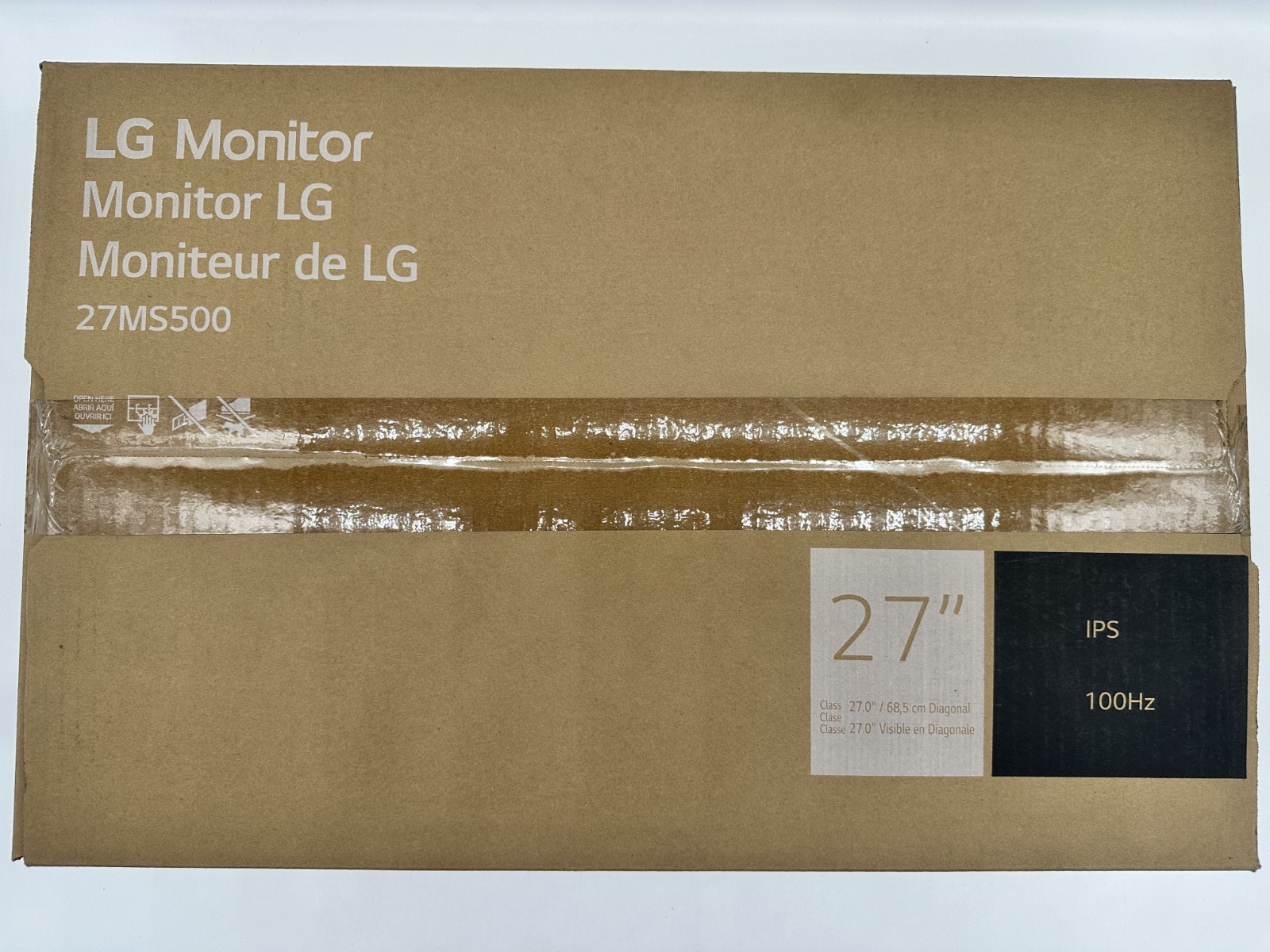 LG 27MS500-B 27″ IPS FHD 100Hz 5ms – Black