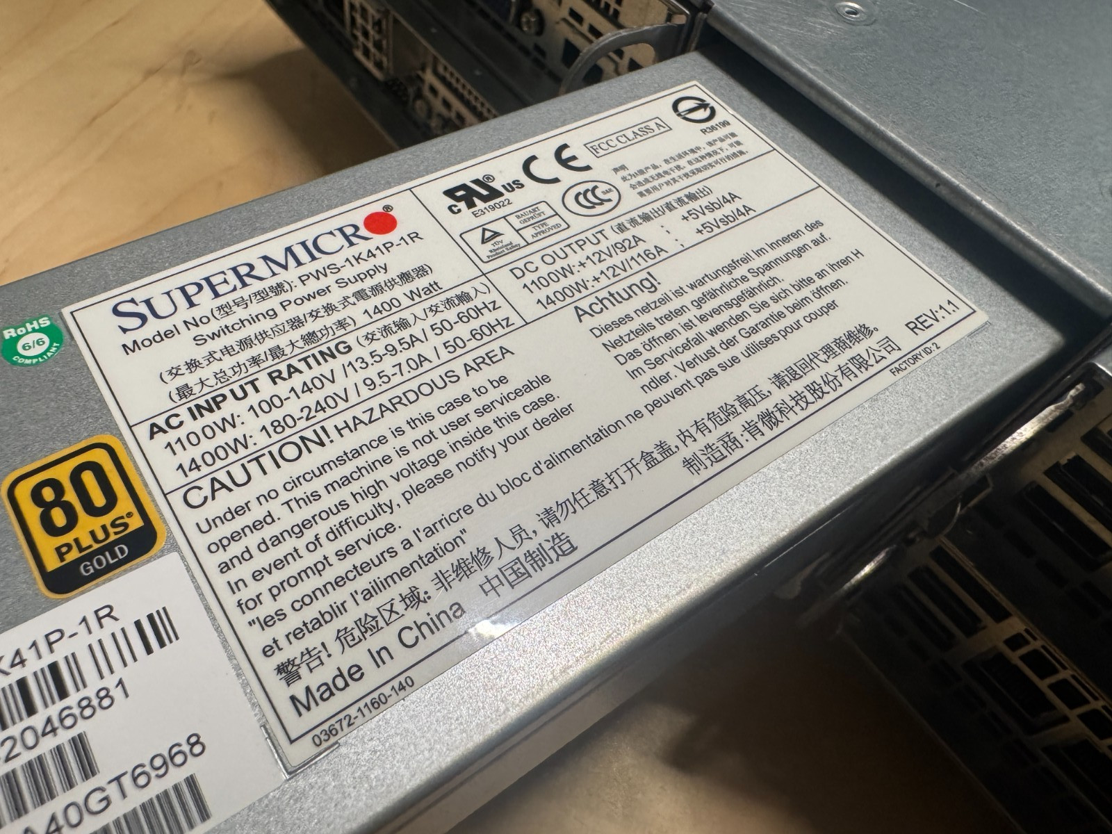 Supermicro SuperServer 827-14 6026TT-BTRF 12-Bay 4x X8DTT Nodes Server