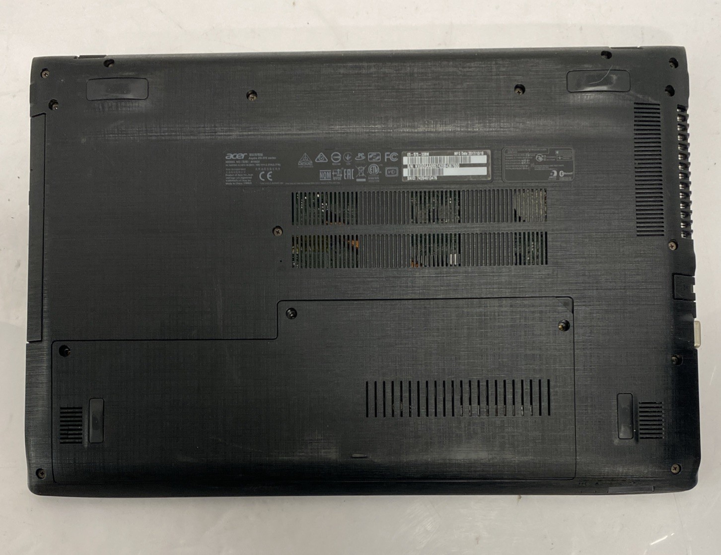 ACER ASPIRE E5-575 15.6″ Laptop Intel Core i3-7100U@2.40GHz 12GB RAM 240GB SSD