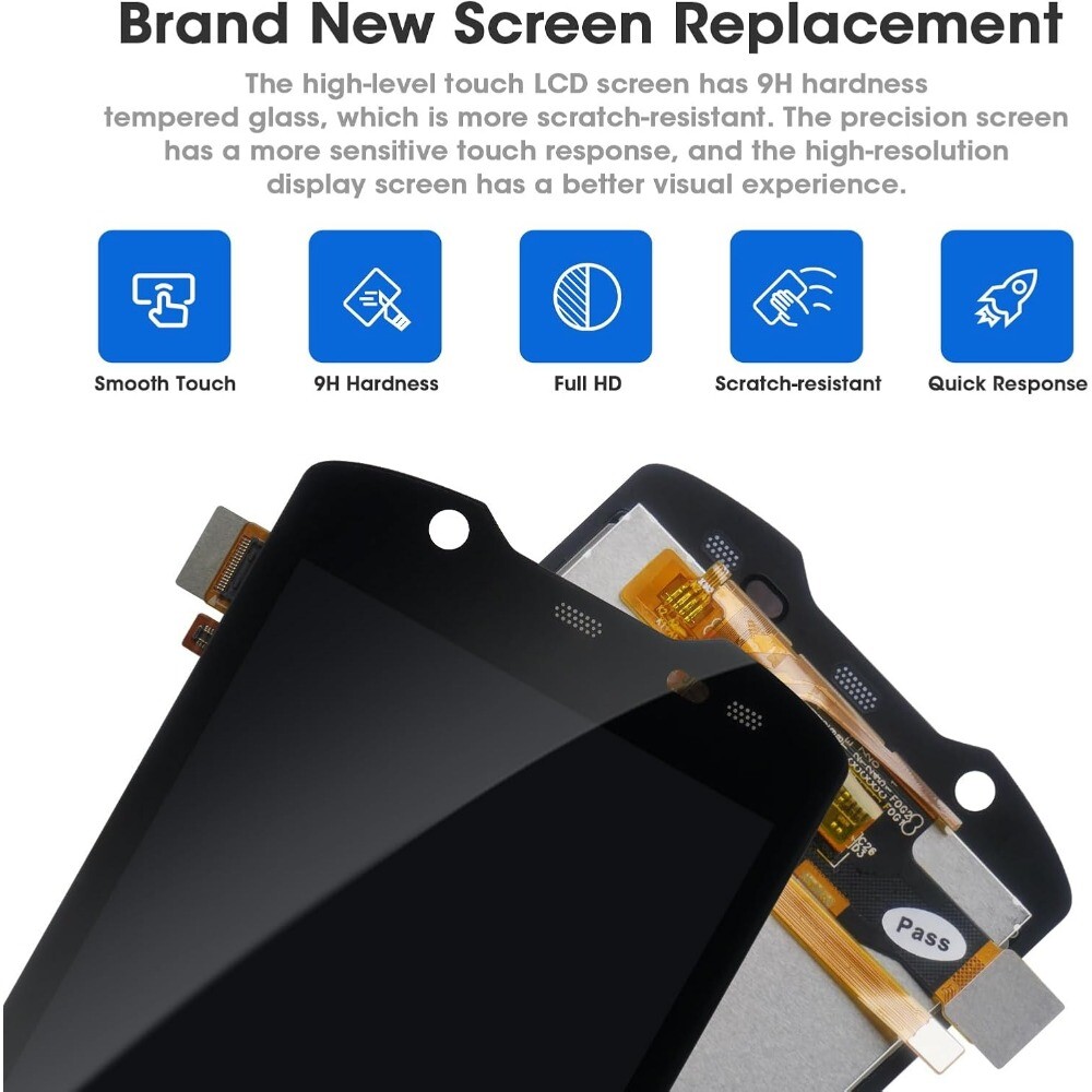 TC52X LCD Screen with Touch Digitizer for Zebra TC52X TC520L TC52AX TC57X USA