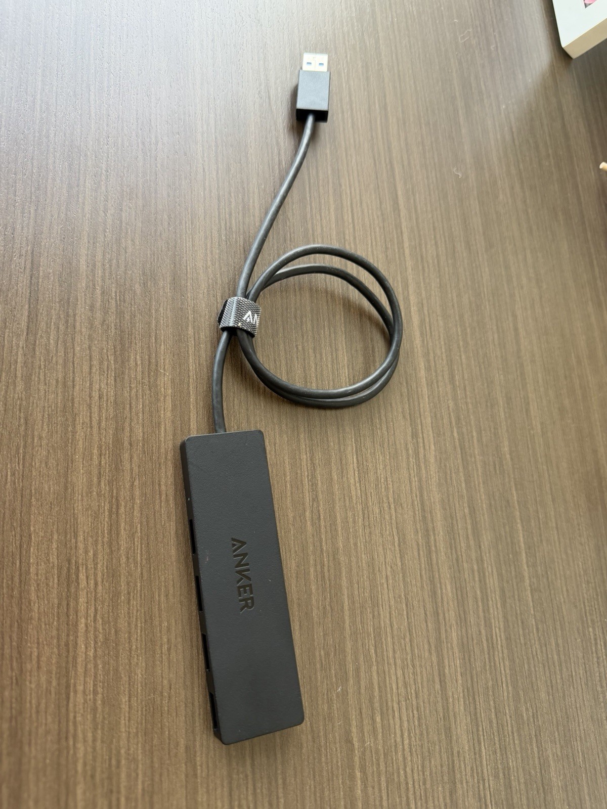 Anker 4-Port USB 3.0 Hub Portable Ultra Slim Black Type A Male to Female