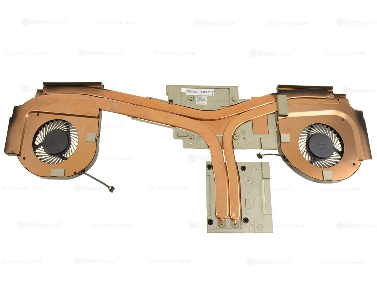 Dell OEM Precision 7740 CPU GPU Heatsink Fan Assembly for Fan Heatsink 5VCW8