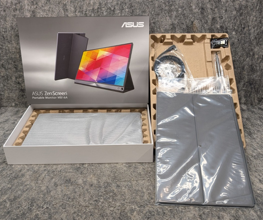 ASUS ZenScreen MB16A LCD Portable Monitor 1920×1080 USB-C Slim Bezel🔥New🔥