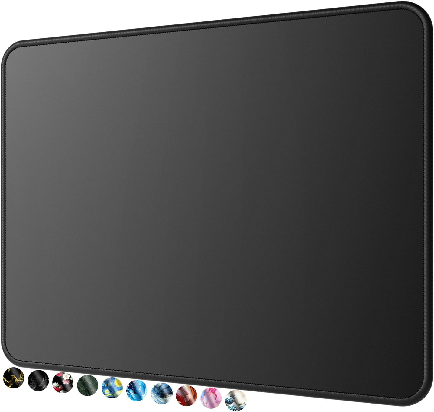 Essential Office & Gaming Mouse Pad, 30% Larger, 8.5” X 11” In, Black | Anti-Fra