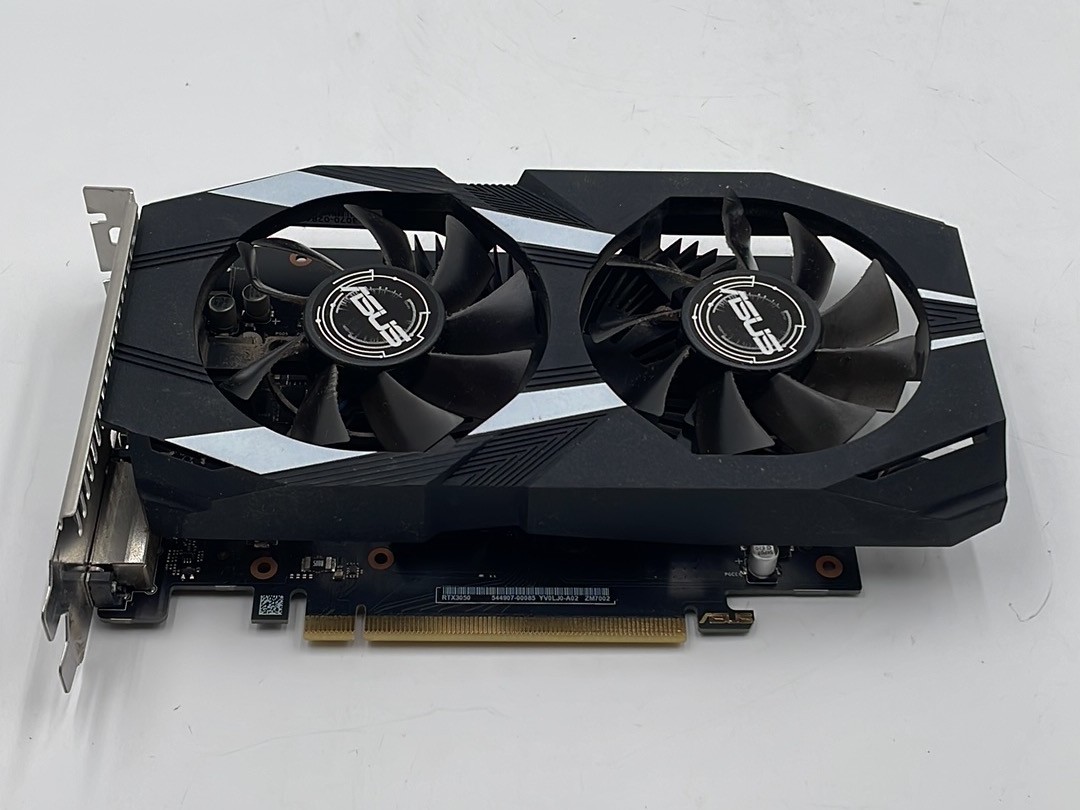 ASUS NVIDIA GeForce RTX 3050 6GB GDDR6 OC DUAL-RTX3050-O6G Graphics Card – AS IS