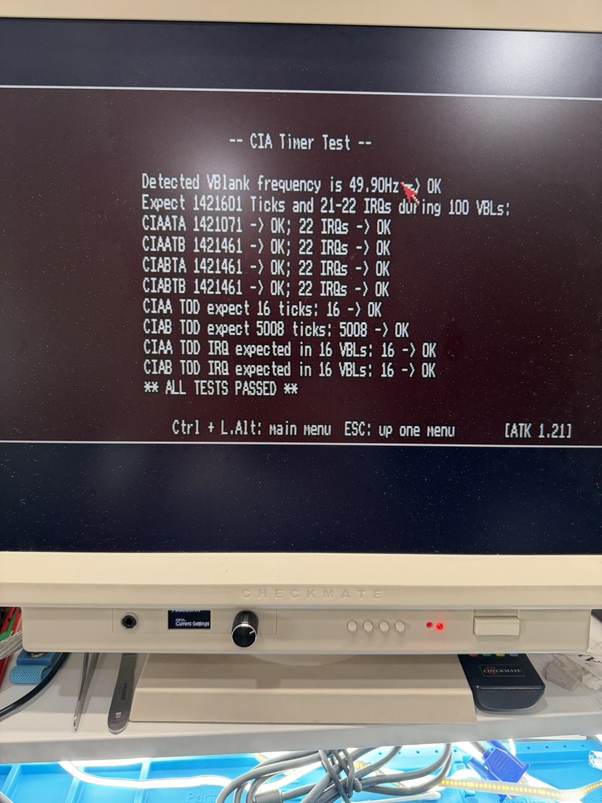 Commodore Amiga 500 A500 Rev 6A 1MB Kickstart 1.3 Tested Computer Only