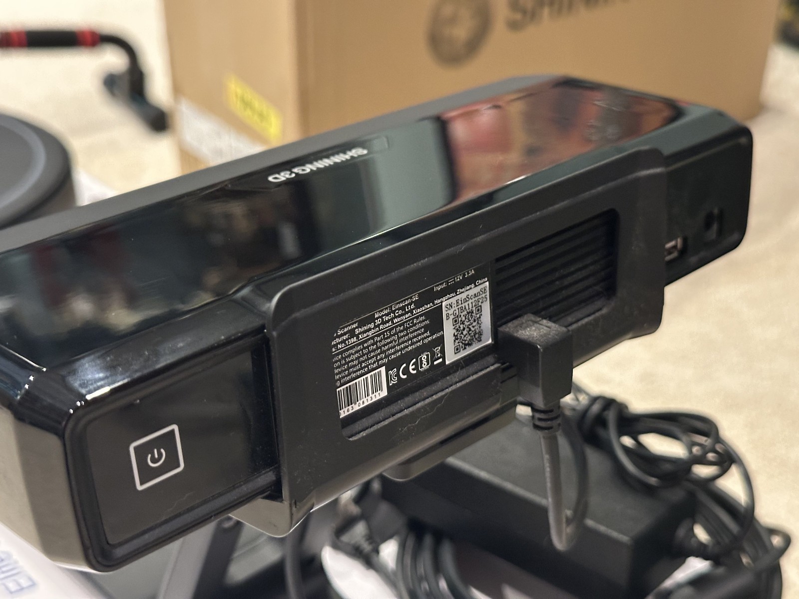 Shining EinScan-SE 3D Scanner Dual-Mode Fixed and Auto Scan with turntable