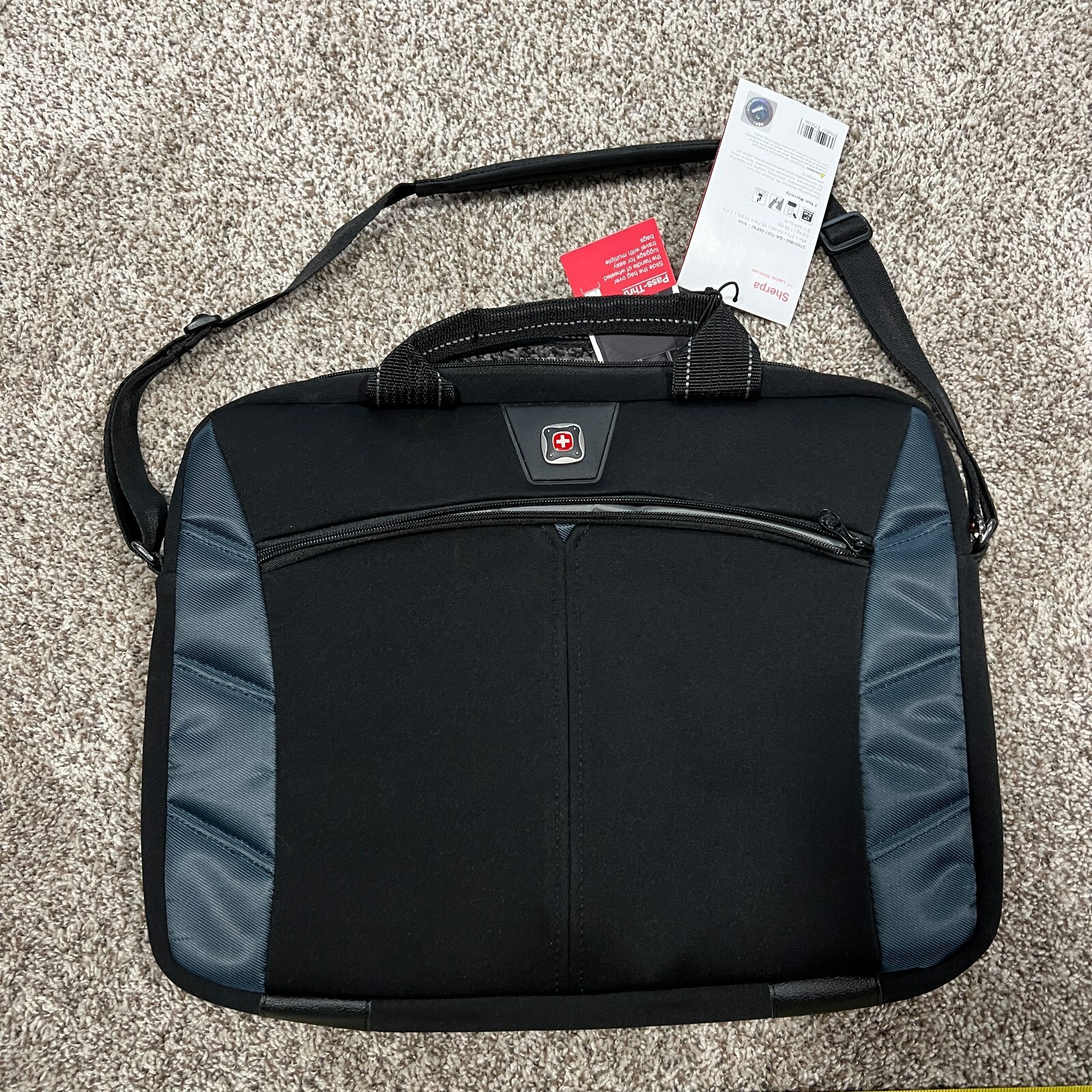 Swissgear By Wenger The Sherpa Computer Laptop Bag Slimcase Bag Fits 17” Device