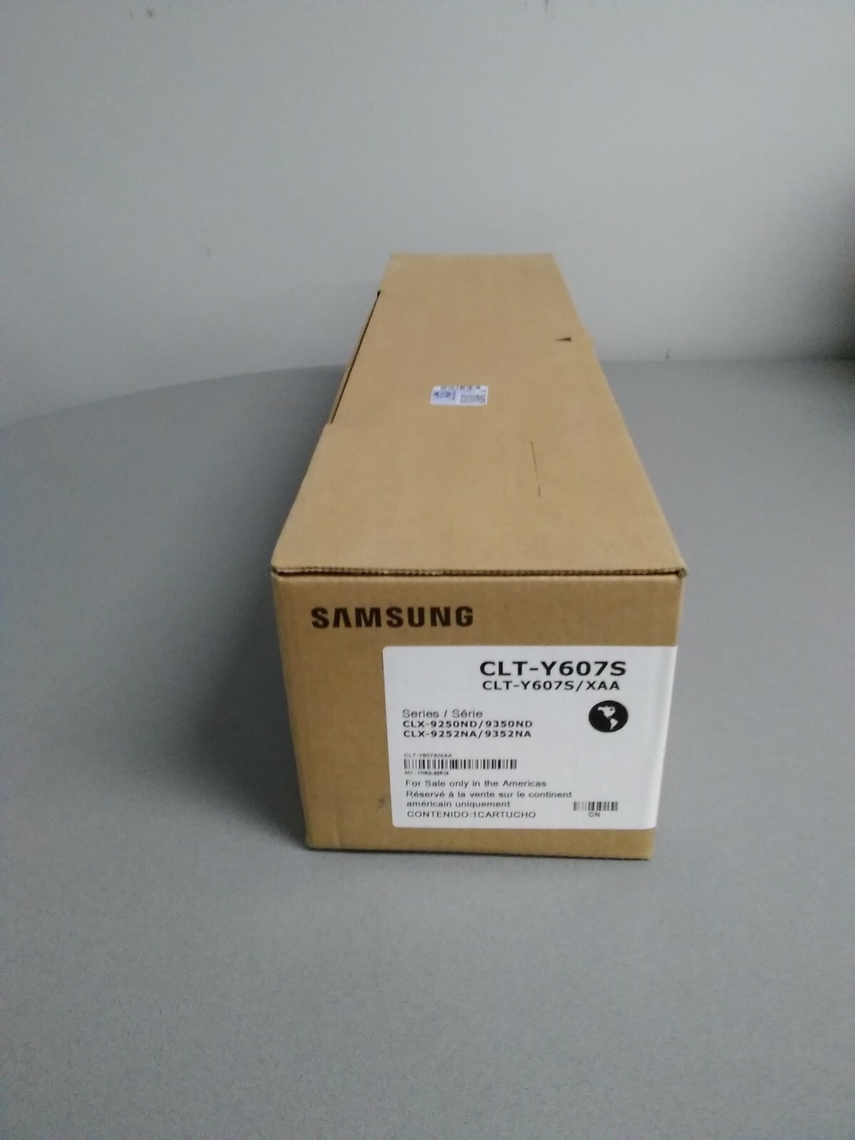 Genuine Samsung CLT-Y607S YellowToner Cartridge MultiXpress CLX-9250ND CLX-952N