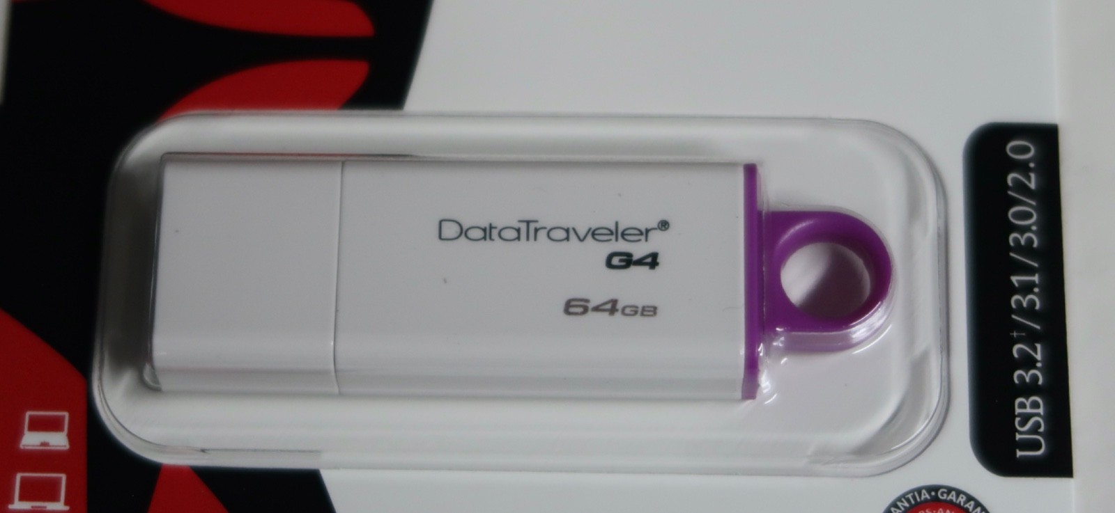 Kingston 64GB Memory Stick Data Traveler 3.0 USB Flash Drive Pen Computer DTIG4