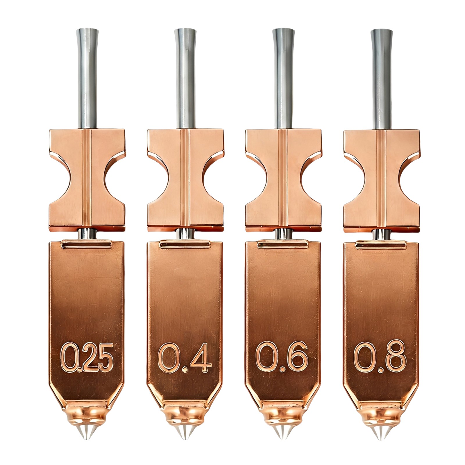 For Flashforge AD5X 3D Printer Hotend Kit Replacement 0.25/0.4/0.6/0.8 mm Nozzle