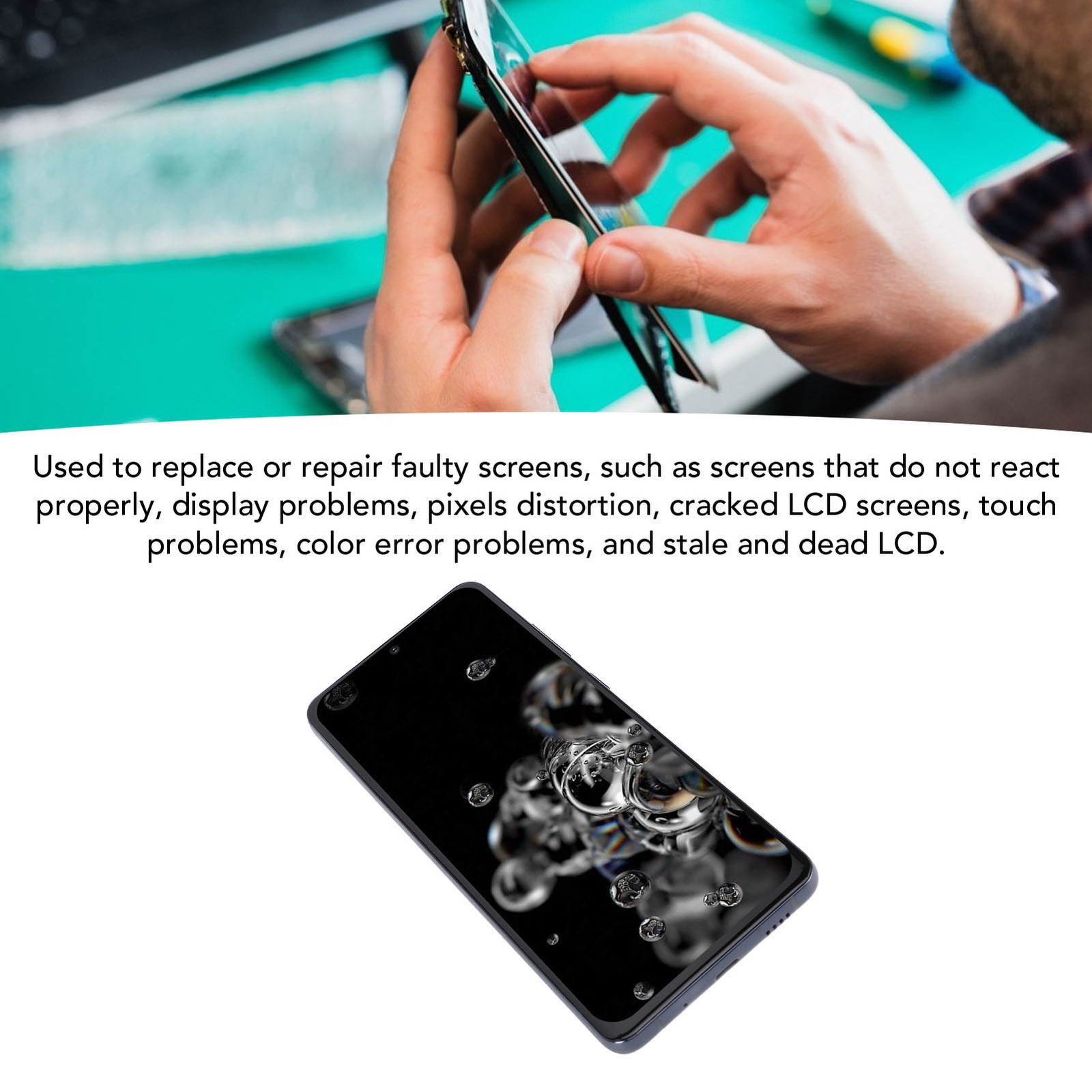 LCD Screen Replacement For S20 Ultra High-Quality 6.9 Inch Display For