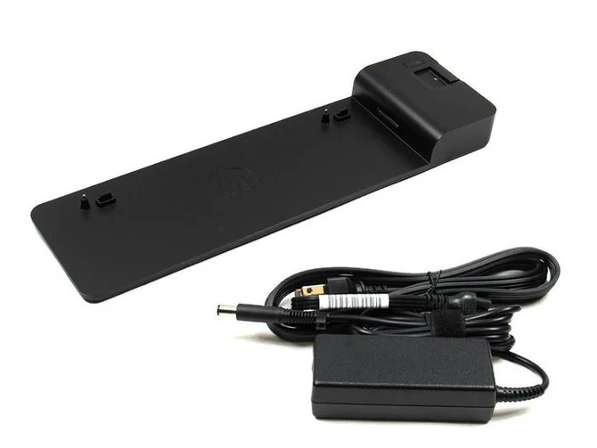 HP UltraSlim Docking Station D9Y32AA#ABA w/ Power Adapter – Elite ProBook