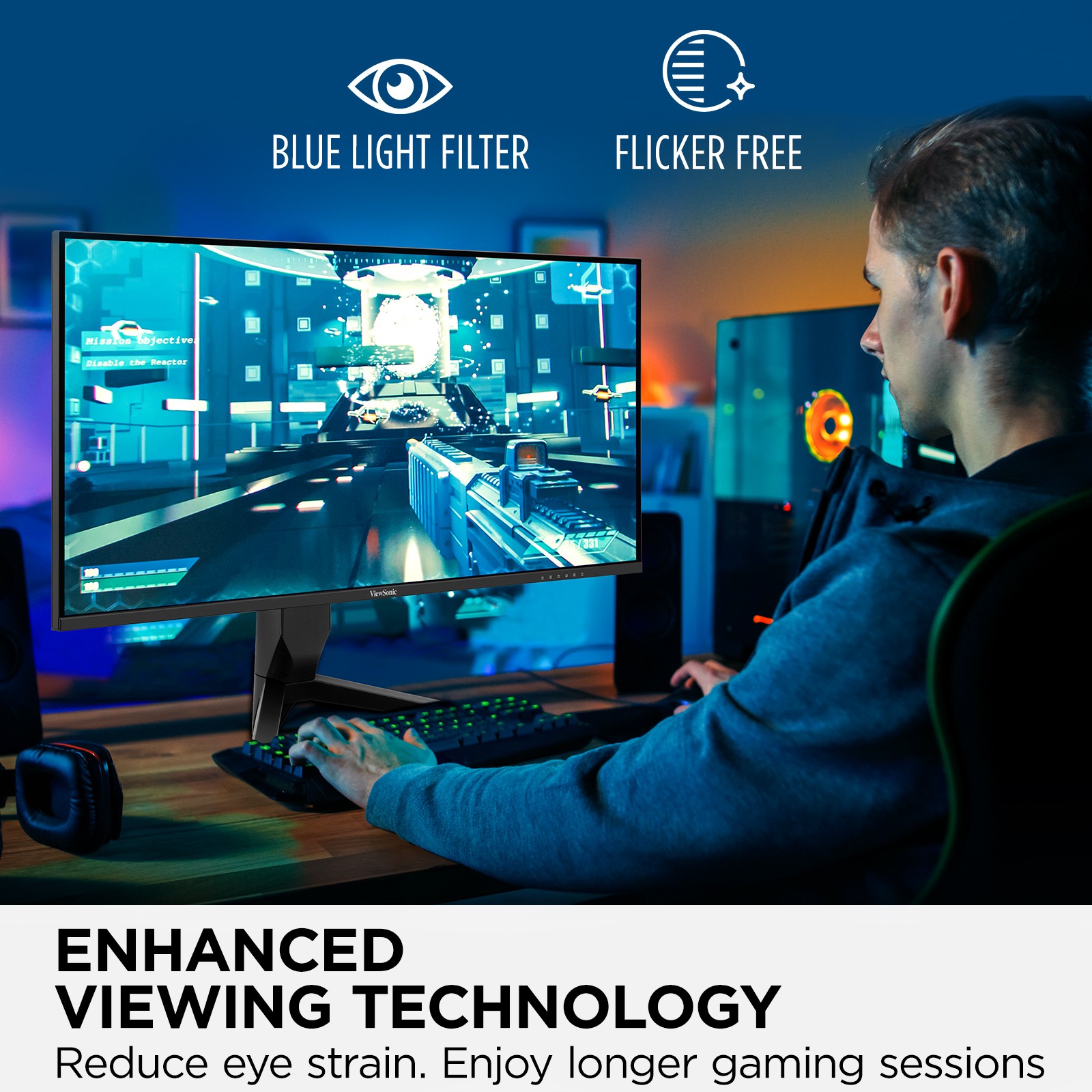 ViewSonic VX3418-2K 34″ 1ms 165Hz Gaming Monitor w/ FreeSync Premium (CR)