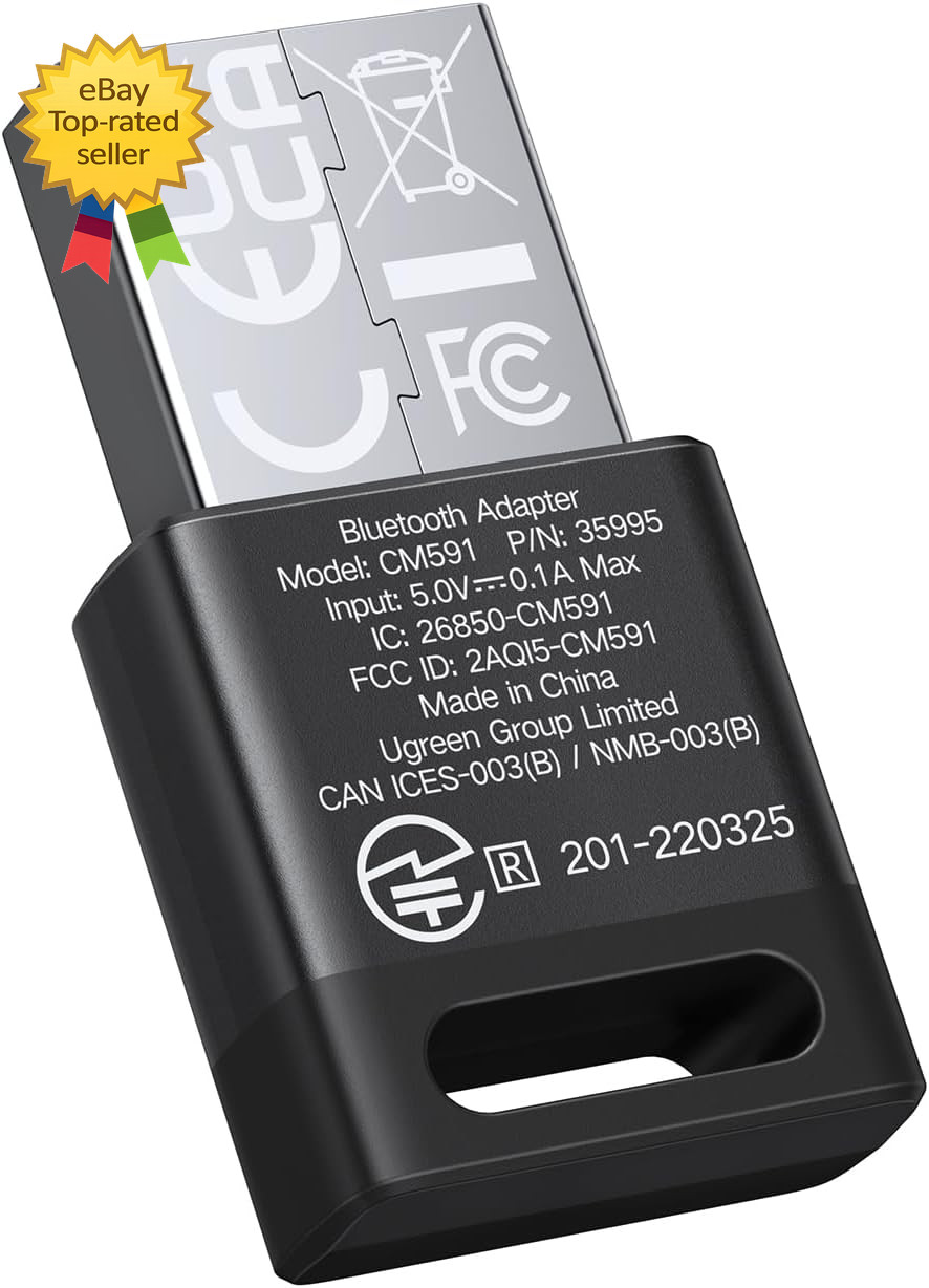 USB Bluetooth 53 Adapter for PC Plug and Play Receiver Transmitter for Devices