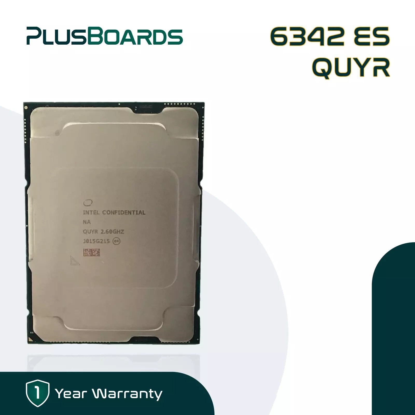 Intel Xeon Gold 6342 ES 2.60GHz 24Core 36MB 230W LGA 4189 Ice Lake CPU Processor