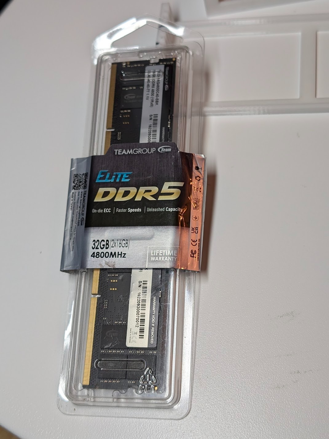 TeamGroup Elite 32GB 2x16GB DDR5 4800 CL40 SO-DIMM