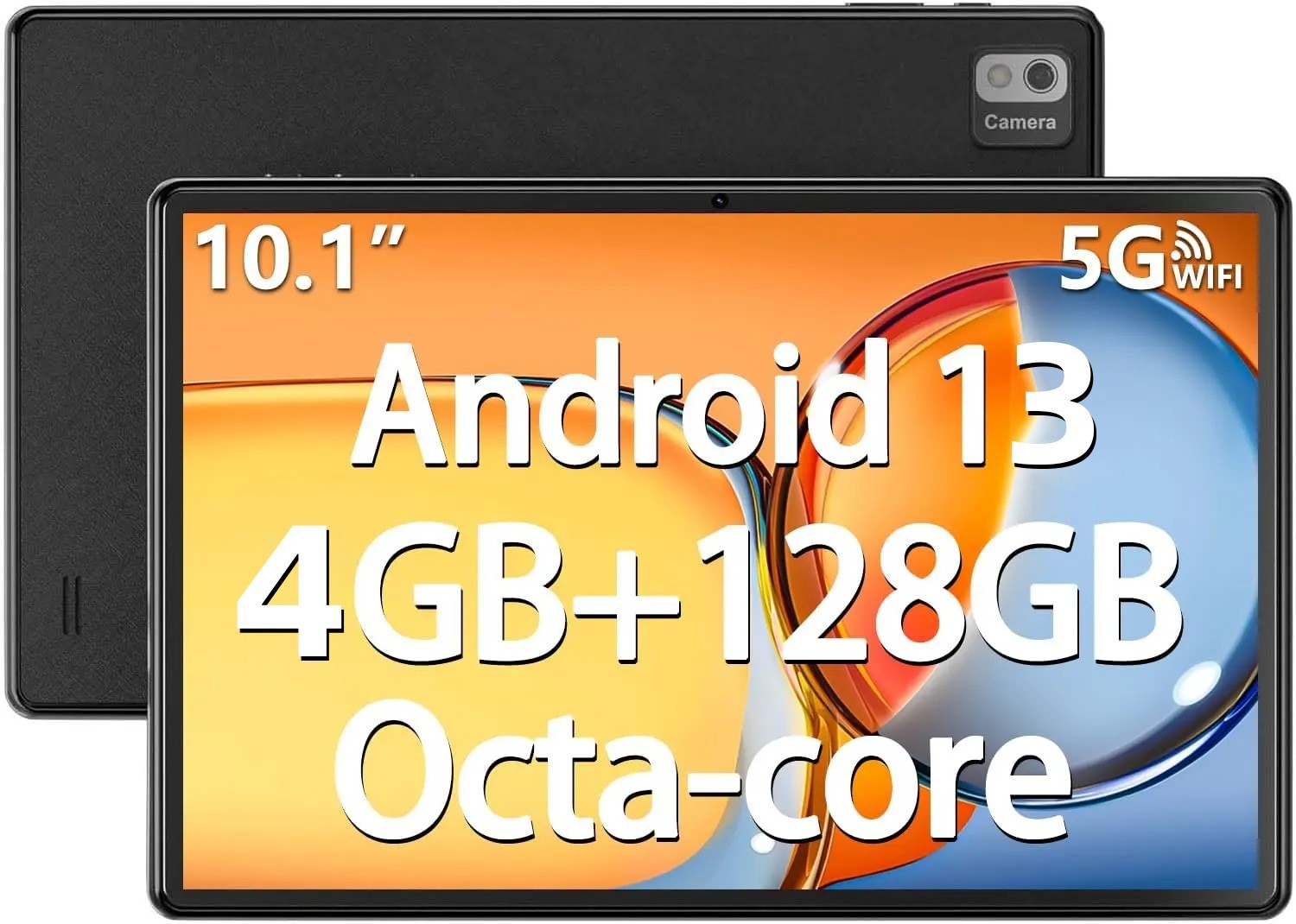 2026 New 10.1″ Tablet 4GB 128GB Android 13 Tablets Quad-Core WIFI Dual Camera