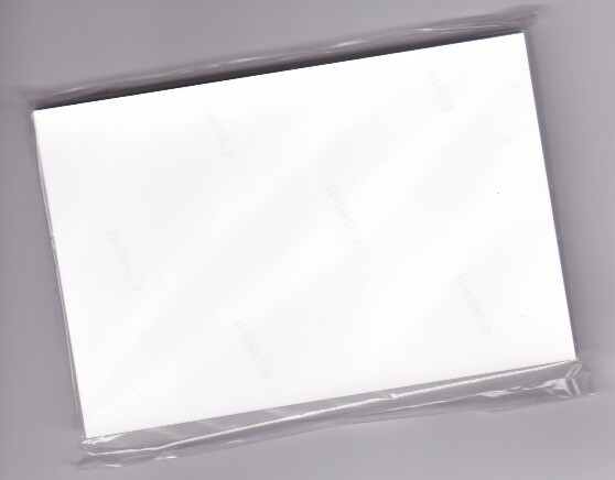 4” x 6” 50-Sheets Canon Photo Paper Glossy, GP701 4×6 New-Unopened Clear Package