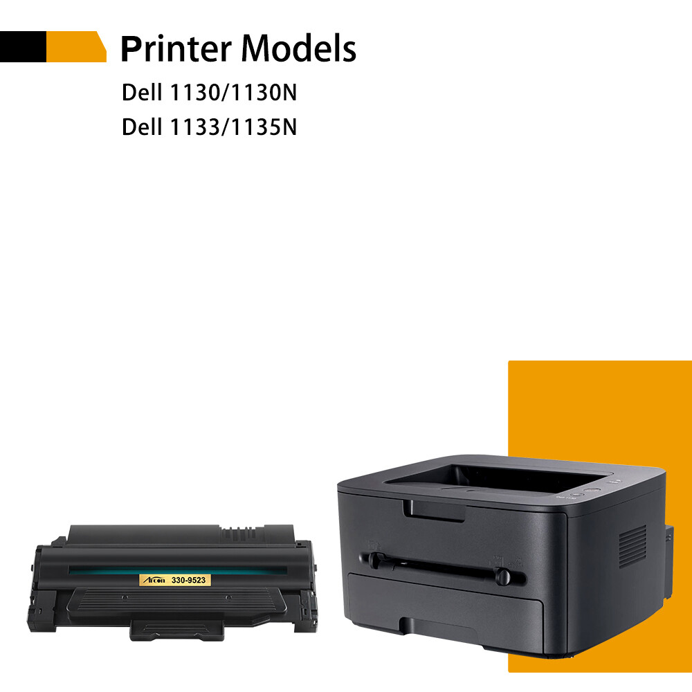 1PK 330-9523 Toner Cartridge For Dell 1130 1130n 1133 1135N Printer