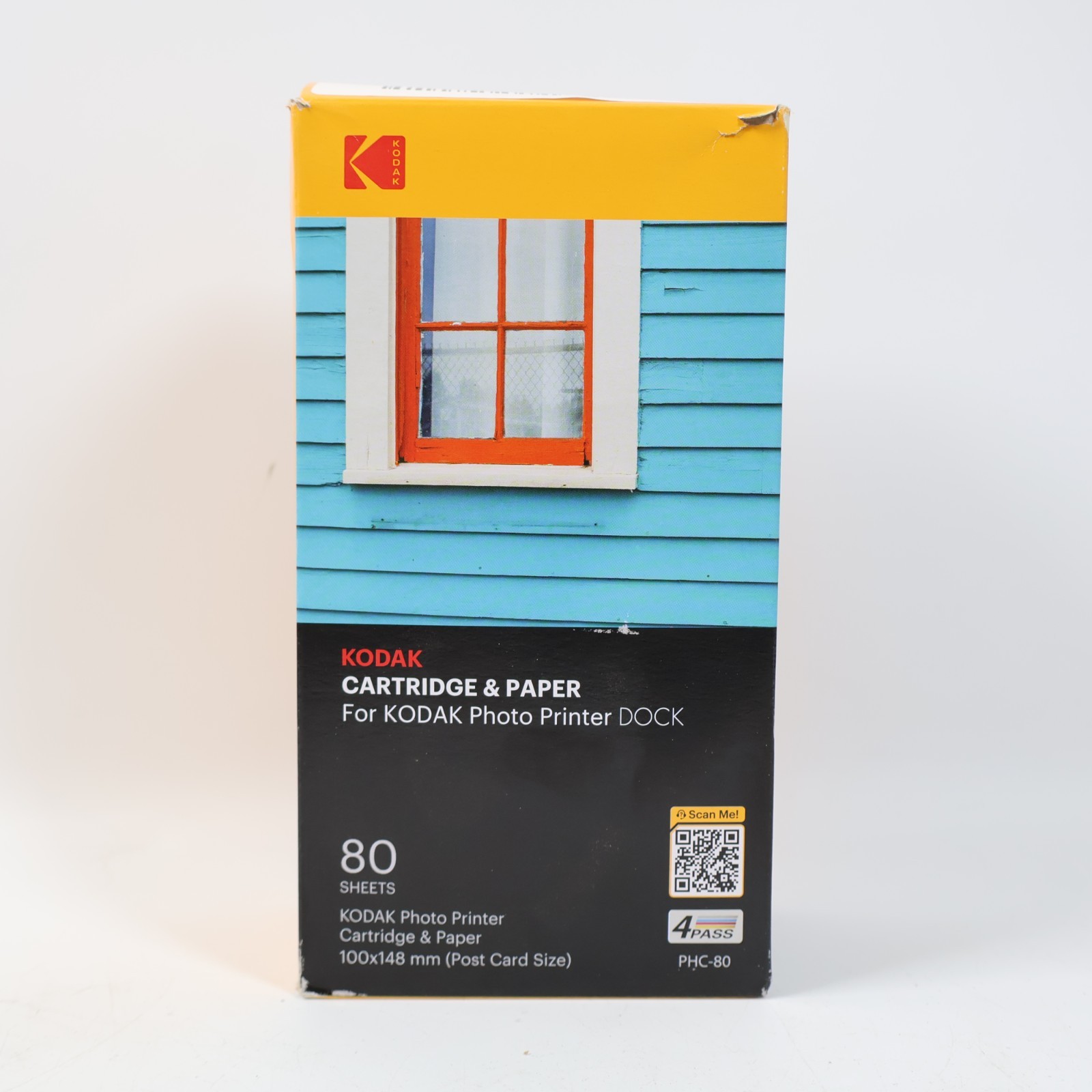 KODAK Dock Plus & Dock Photo Printer Cartridge | PHC-80 | 80 Pack