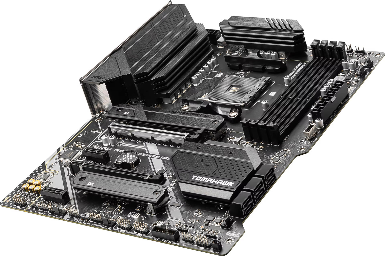 MSI – B550 TOMAHAWK MAX WIFI (Socket AM4) AMD B550 ATX DDR4 Wi-Fi 6E Motherbo…