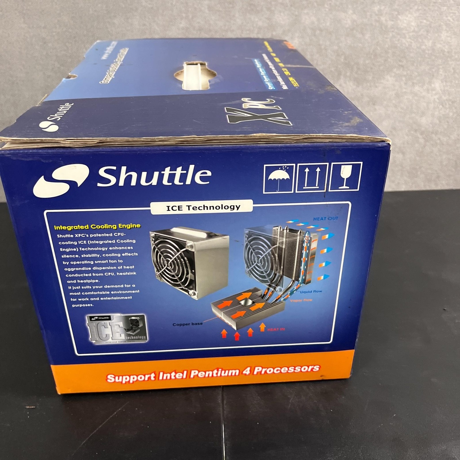 Shuttle XPC SB51G SFF Desktop Barebone System Silver USB2.0 LAN VGA Retro PC
