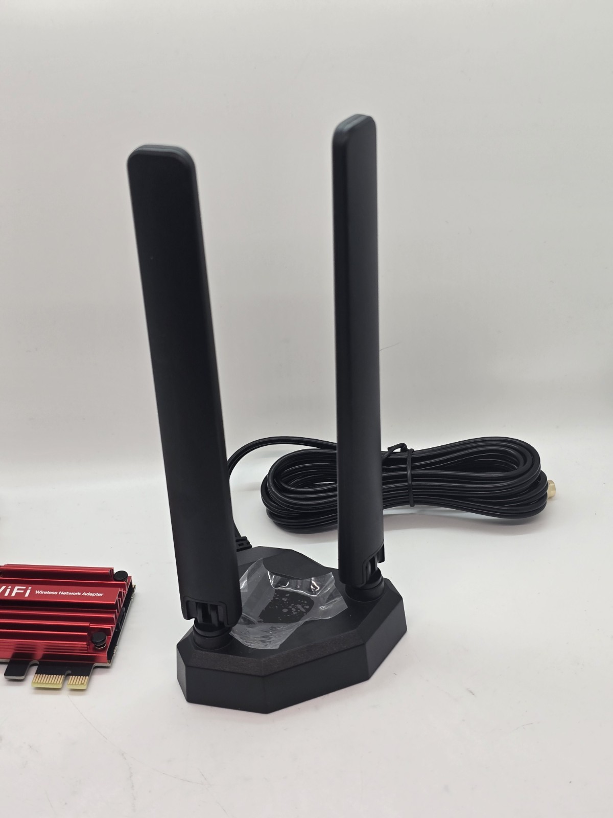 Wi-Fi 6E 574Mbps For Bluetooth5.3 802.11AX 2.4G/5G/6Ghz Wireless PCIE Adapter