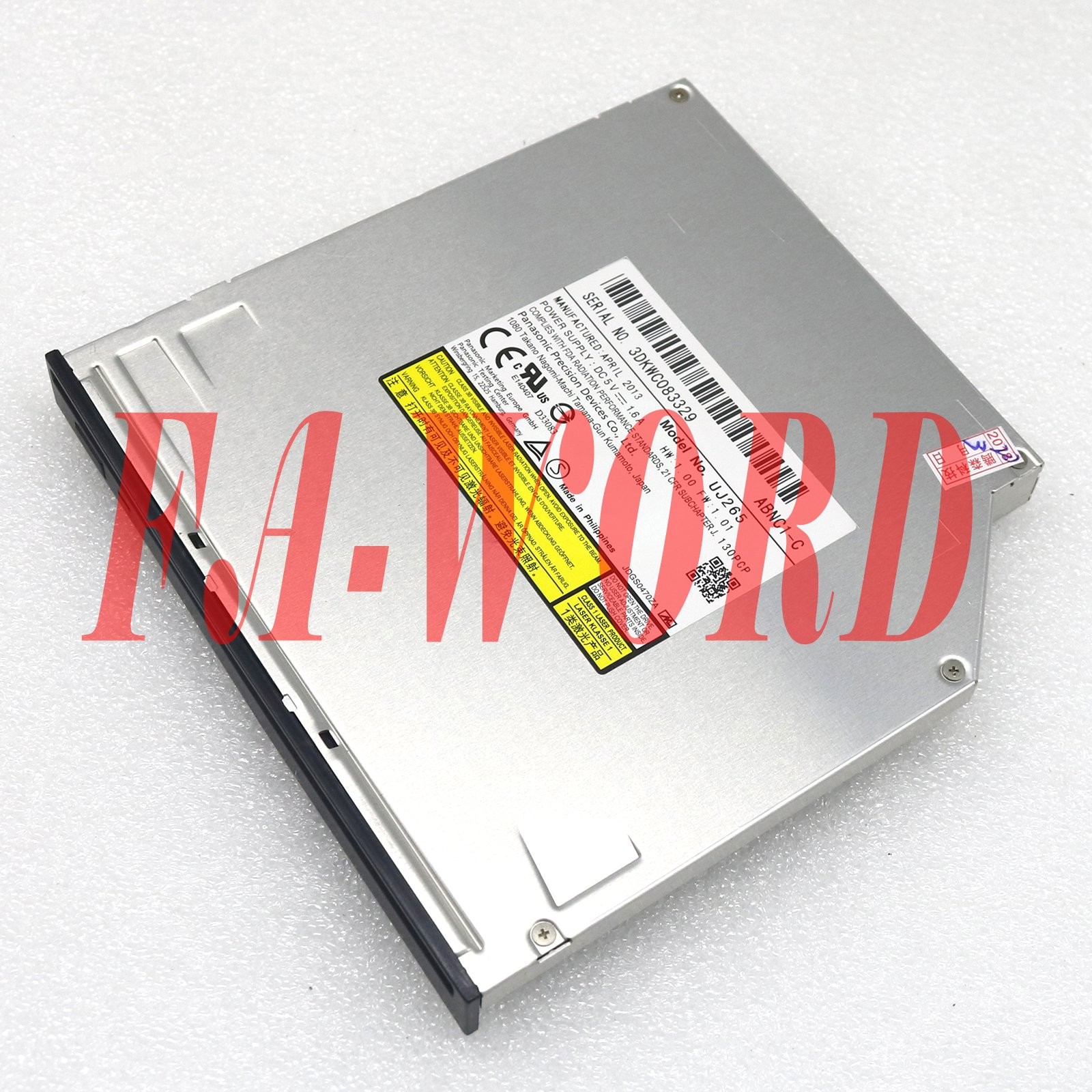 UJ265 New Slot in Blu-ray Burner DVD Drive Player 12.7mm SATA For Panasonic