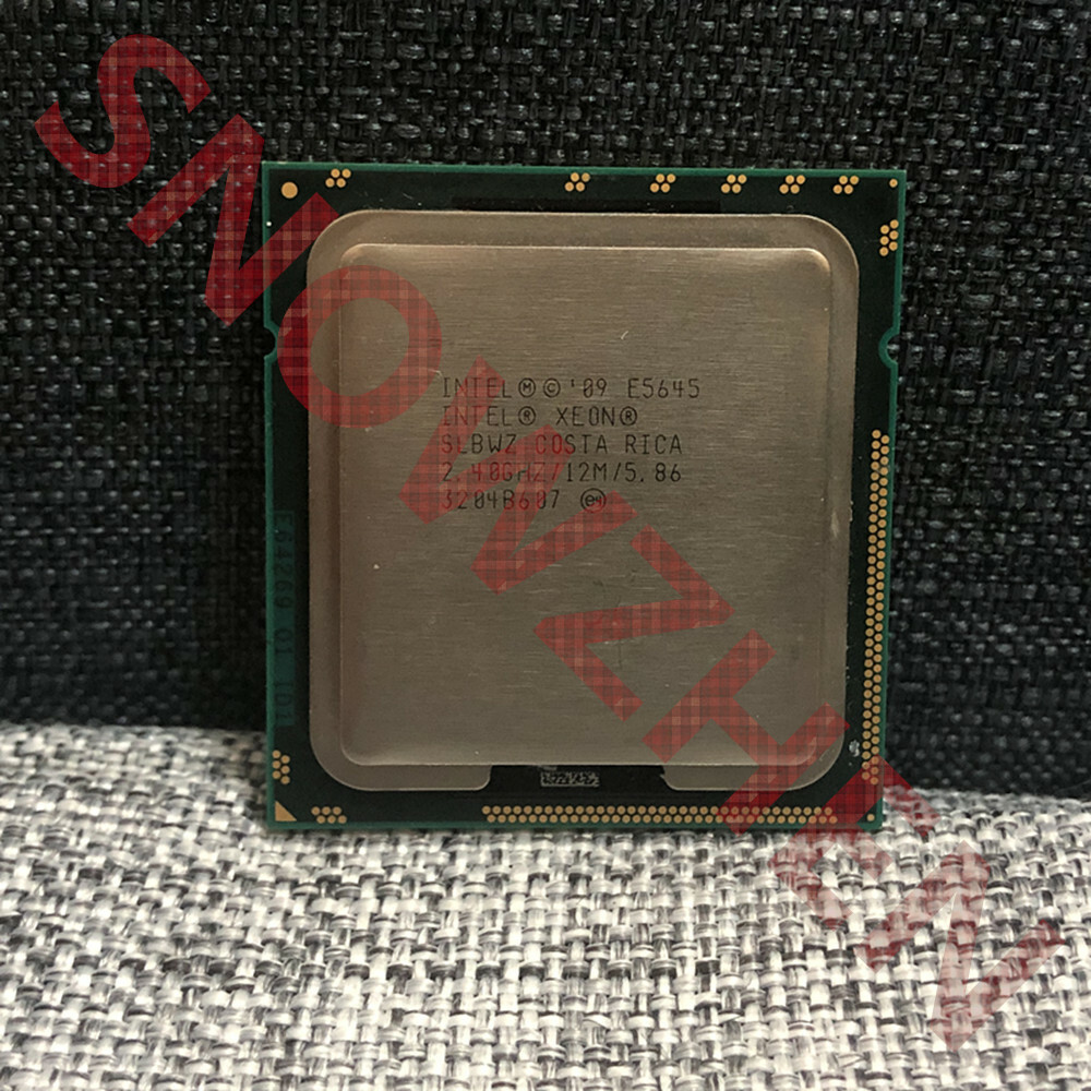 Intel Xeon E5645 CPU 2.4GHz 12MB SLBWZ 6-Core LGA1366 Processor Free shipping