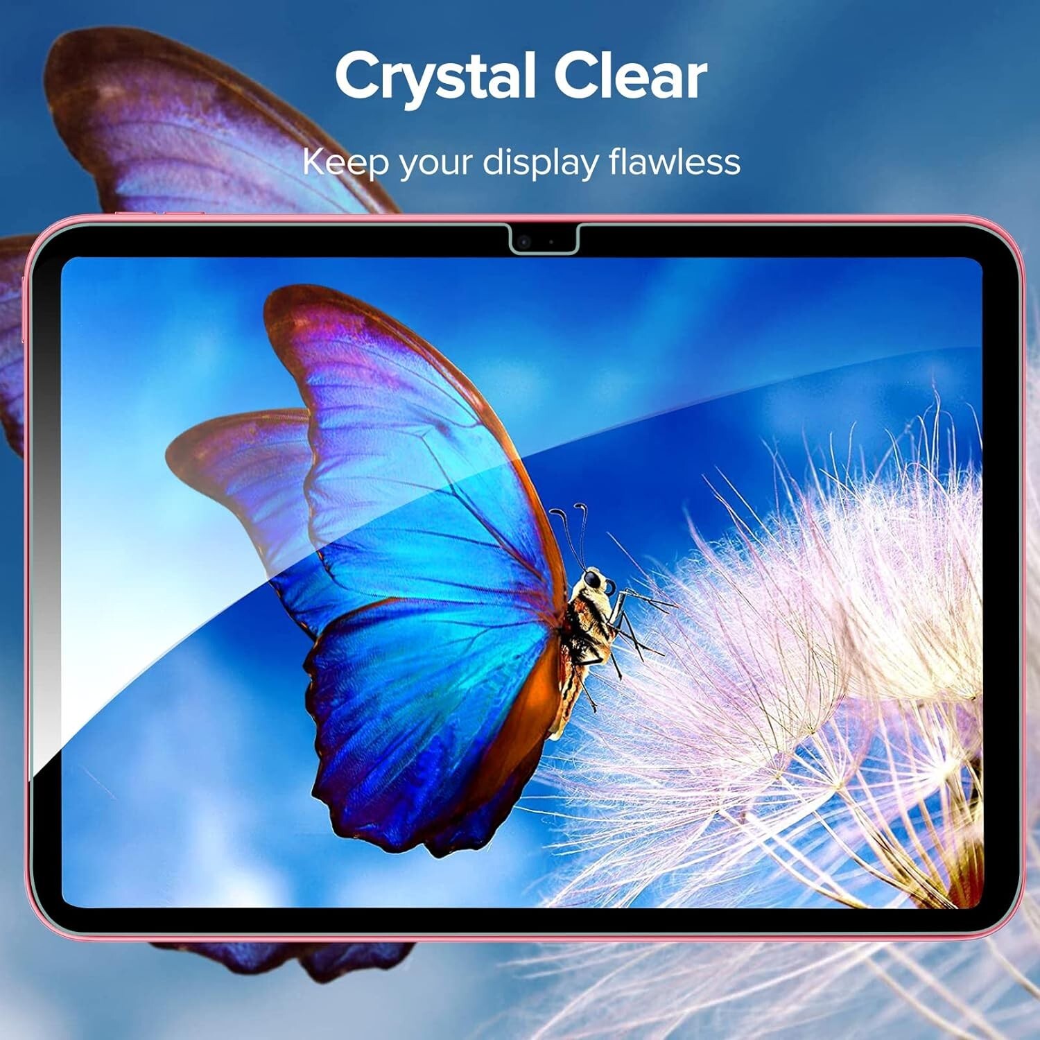 2-Pack Screen Protector For Apple iPad 10.9″ 2022 Tempered Glass Anti-Scratch