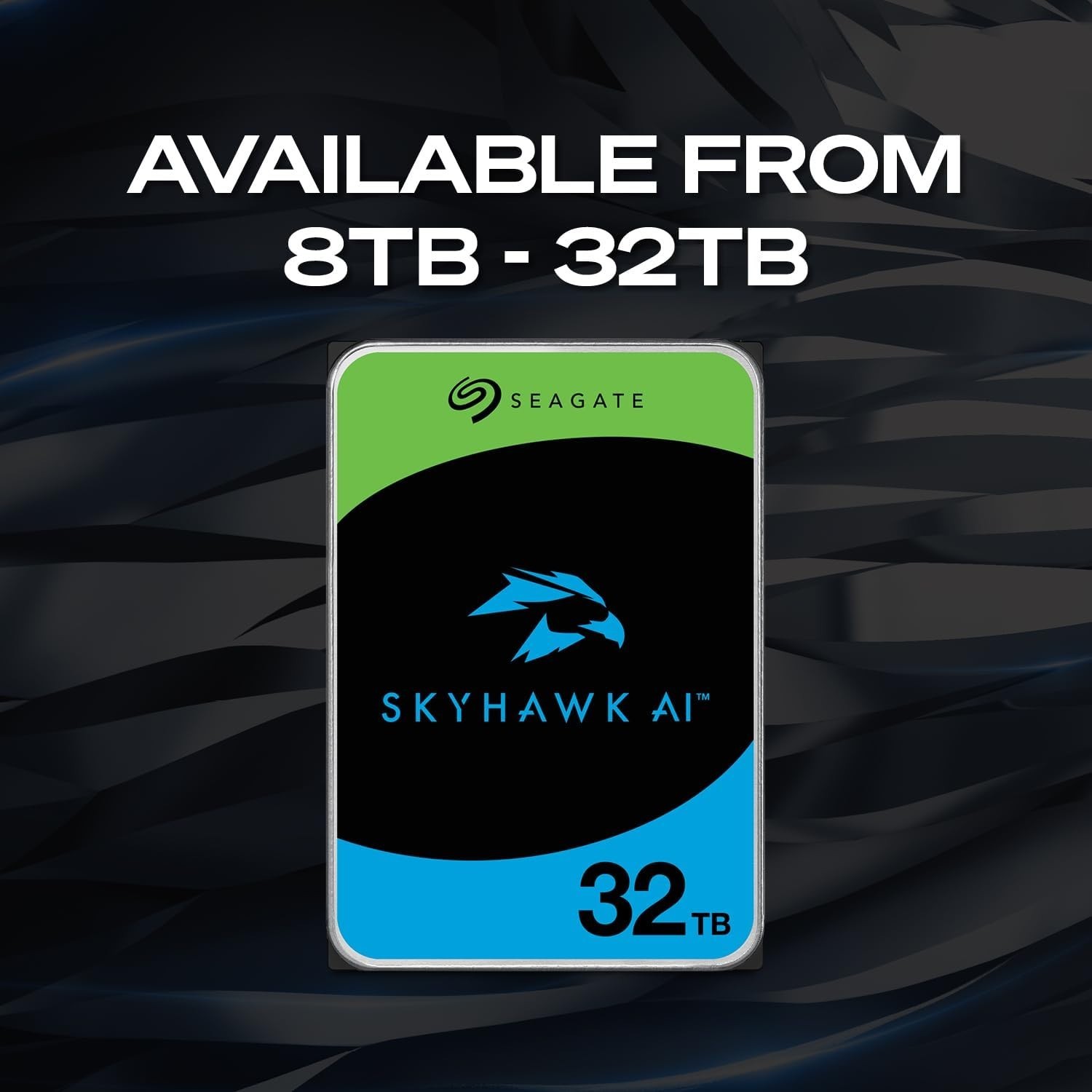 Seagate Skyhawk AI 8TB 7200RPM 256MB Cache SATA 6.0Gb/s 3.5″ Internal HDD
