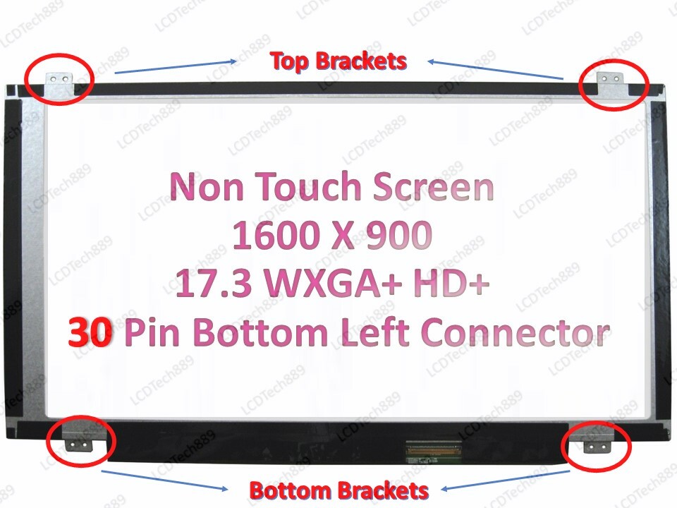 New laptop LED LCD Screen for B173RTN02.2 HD+ 1600×900 Display 17.3″