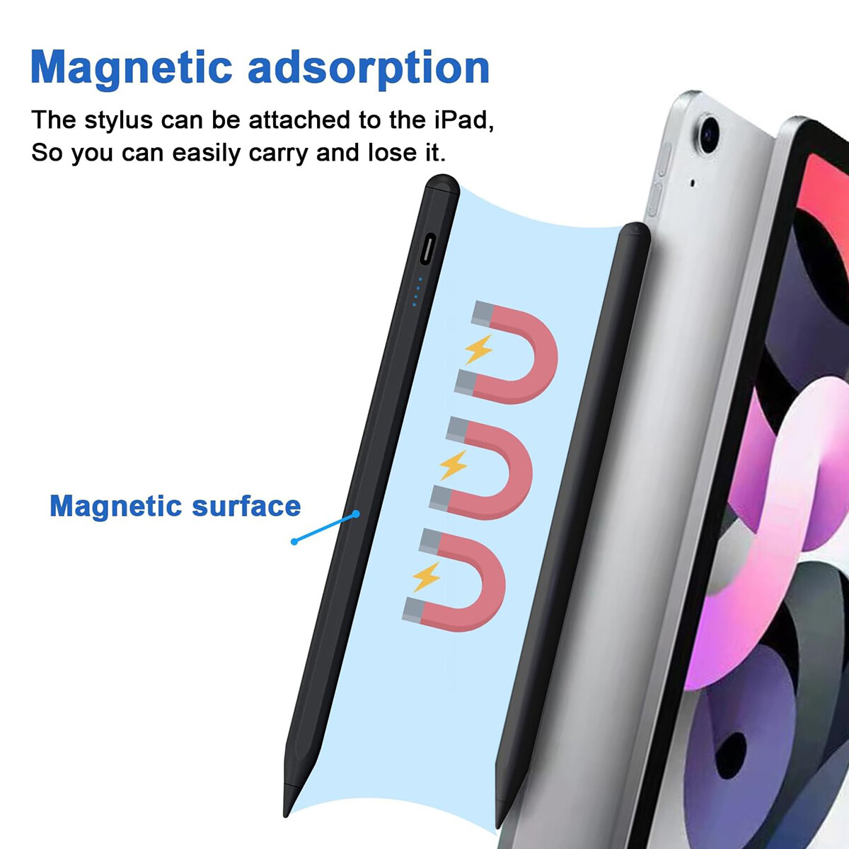 Stylus Pen for Apple iPad/iPhone/Samsung /iOS/Android Tablets Capacitive Screen