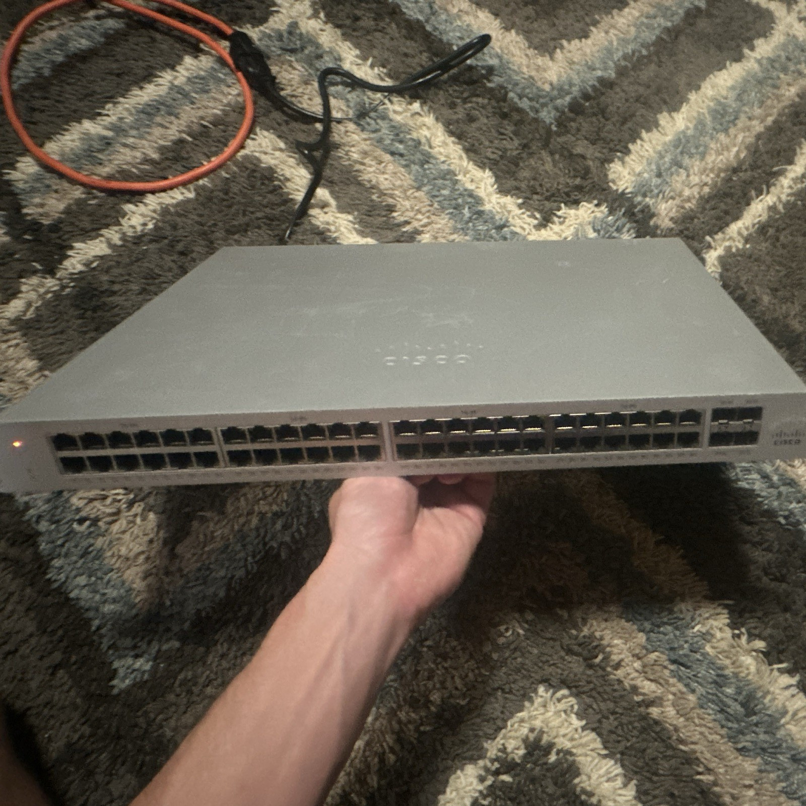 Cisco Meraki MS120-48LP 48-Port Gigabit L2 Fully Managed Rack 1U MS120-48LP-HW