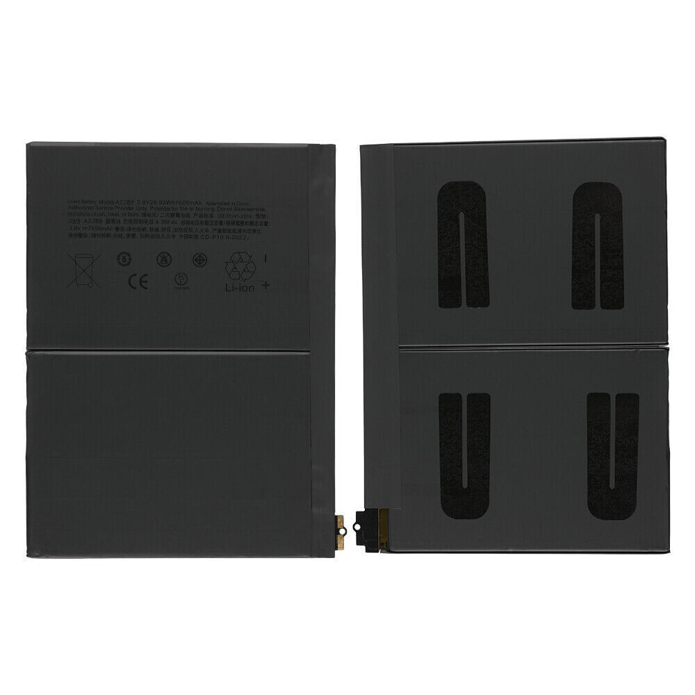Battery Replacement for iPad 10th Generation 2022 7606 mAh 3.82V A2696 A2757