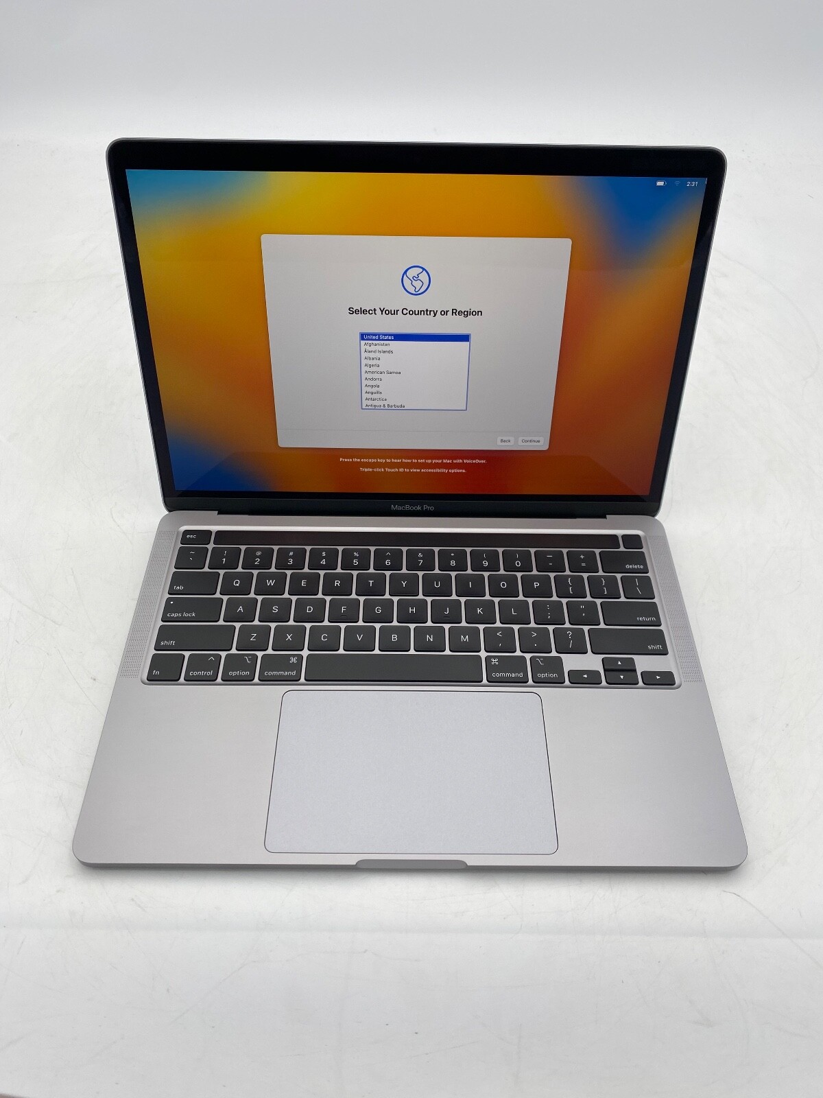 Apple MacBook Pro 2020 13″ 2.3GHz i7 16GB 512GB SSD | Space Gray | Very Good