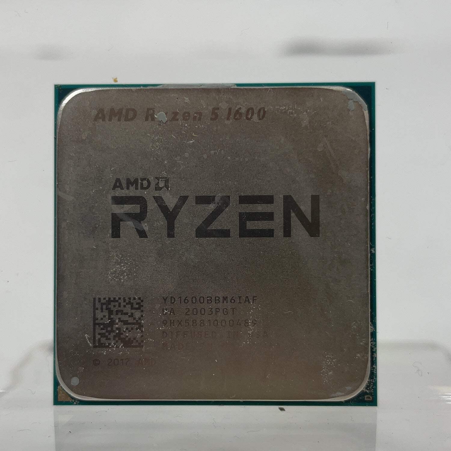 AMD Ryzen 5 1600 3.20GHz 6 Core 12 Thread AM4