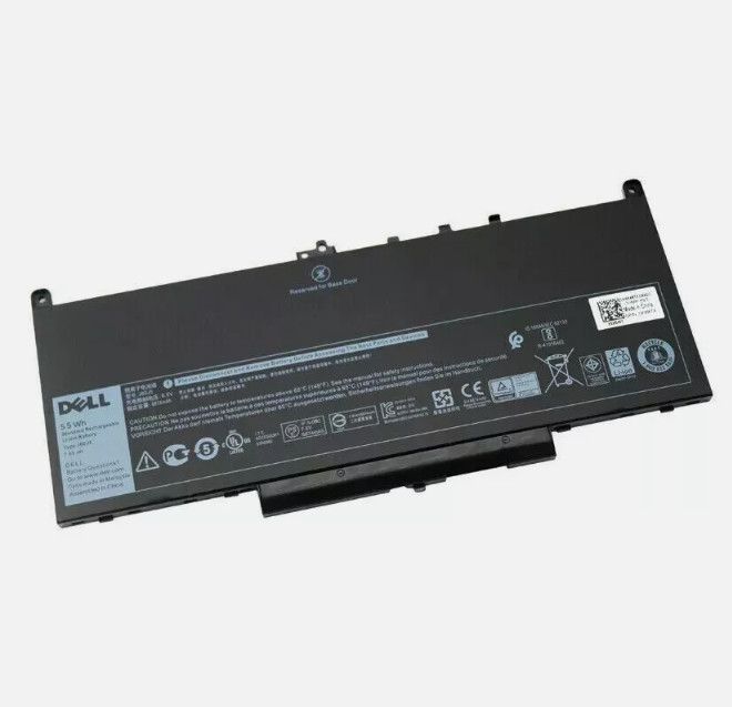 OEM 55Wh J60J5 Genuine Battery For Dell Latitude E7270 P26S001 E7470 P61G001 NEW