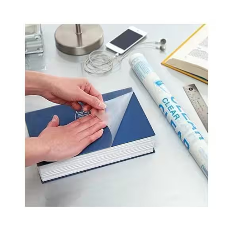 ConTact Clear Cover Liner 18 in x 20 ft 6 Rolls Self Adhesive Vinyl Shelf Drawer