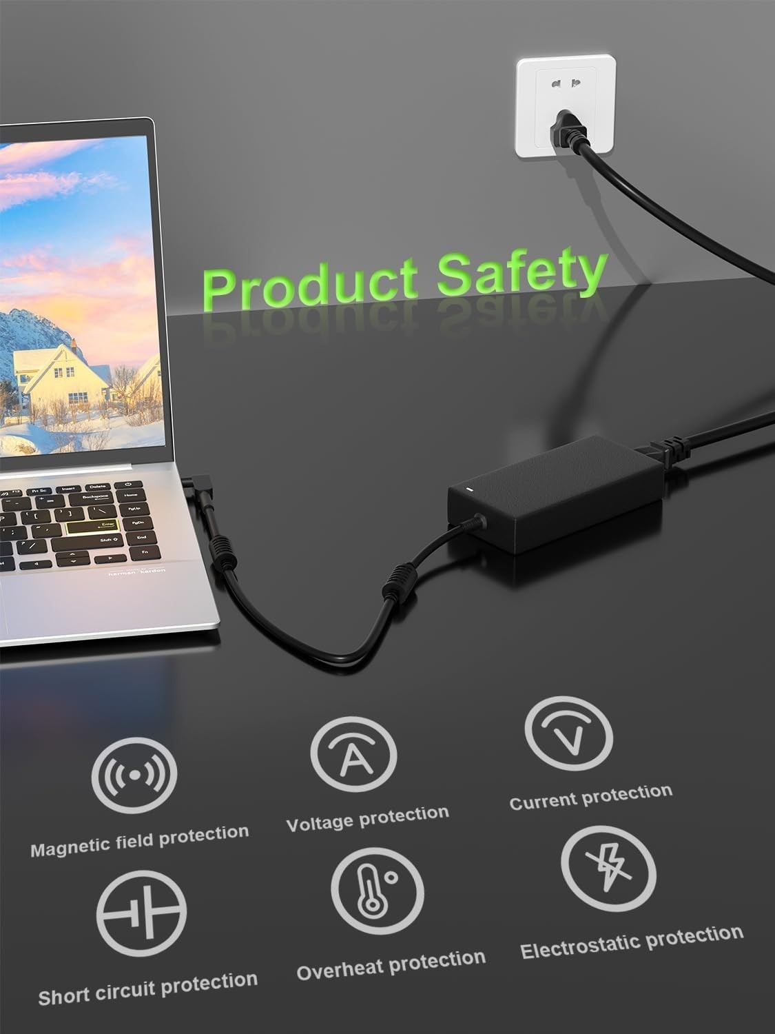 180W Charger for Acer Nitro 5/7, Predator Helios 300 & Triton 500 Gaming Laptop