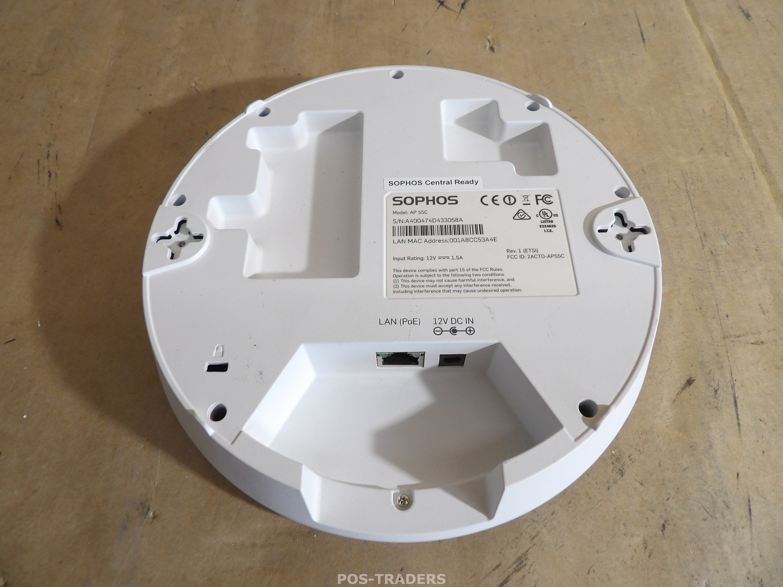 SOPHOS AP 55C Wireless Access Point Ceiling PoE 802.11ac 867 Mbps – EXCL PSU