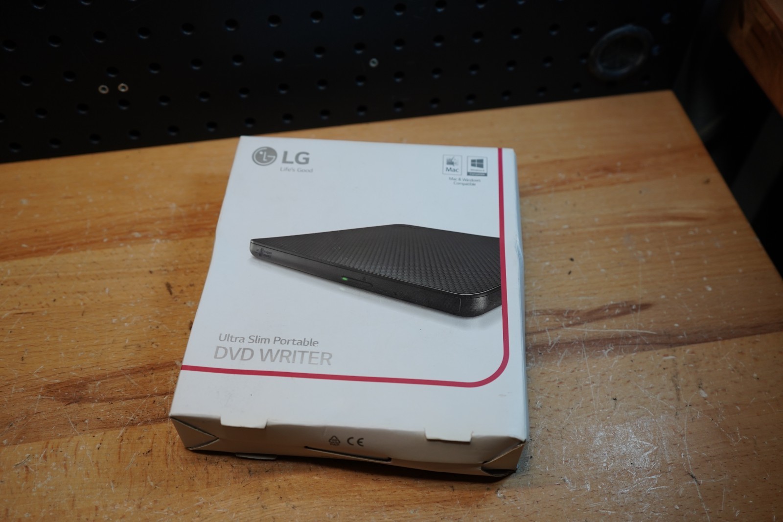 (L) LG SP80NB60 Ultra Slim Portable External USB DVD Writer Mac Windows