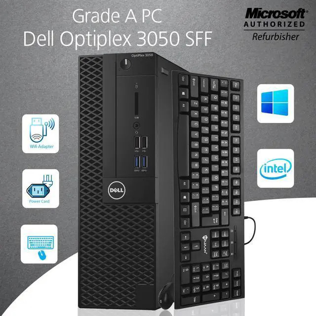 Dell Optiplex 3050 Small Form Factor SFF Desktop Core i5 7500 16GB RAM 1TB SSD