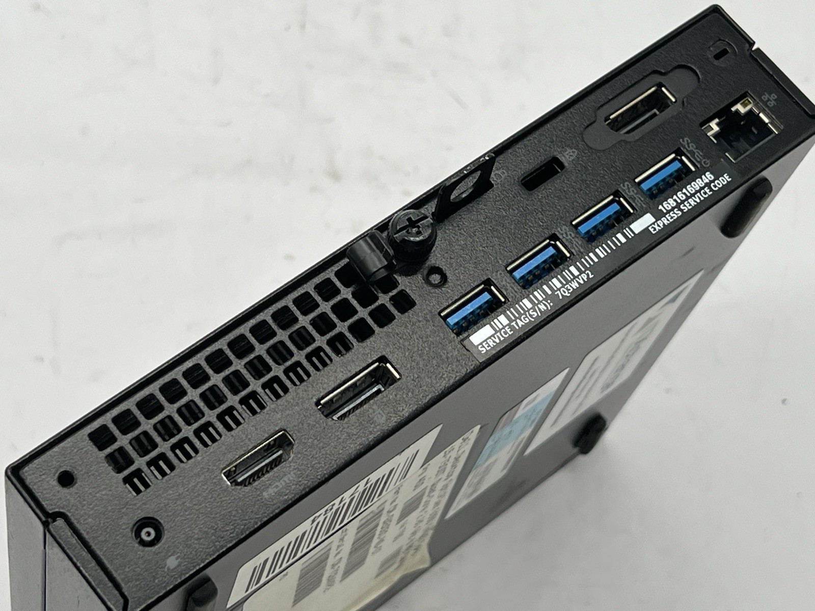 Dell OptiPlex 5050 MFF, i5-7600T CPU, @ 2.80GHz, 16GB RAM, 500GB SSD-No OS/AC
