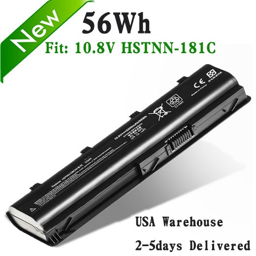 NEW 593553-001 Battery for HP Pavilion MU06 MU09 G4 G6 G7 G62 CQ42 CQ56 5200mAh