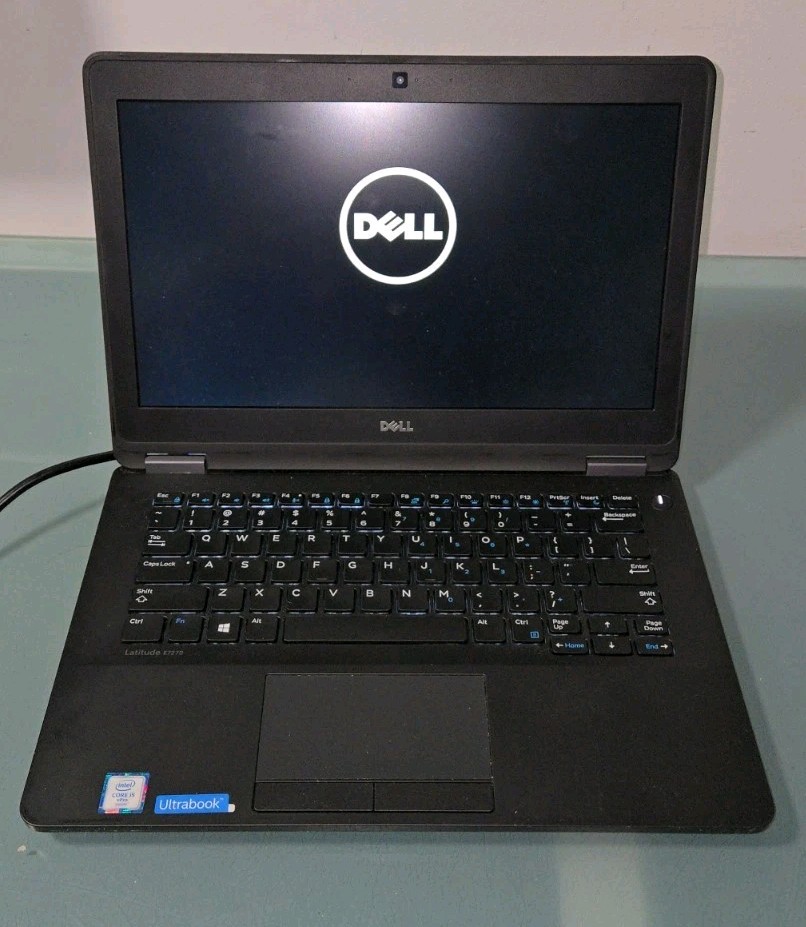 Dell Latitude E7270 i5-6300U 2.4GHz, 8GB RAM, No SSD, Power Supply, No Battery