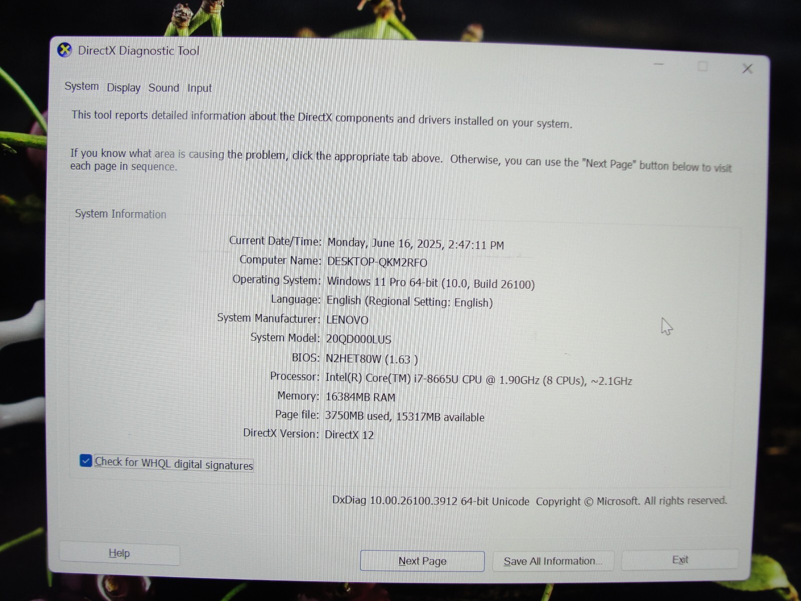 Lenovo ThinkPad X1 Carbon Gen 7 14”TOUCH FHD Core i7-8665U 1.9GHz 16GB 512GB SSD