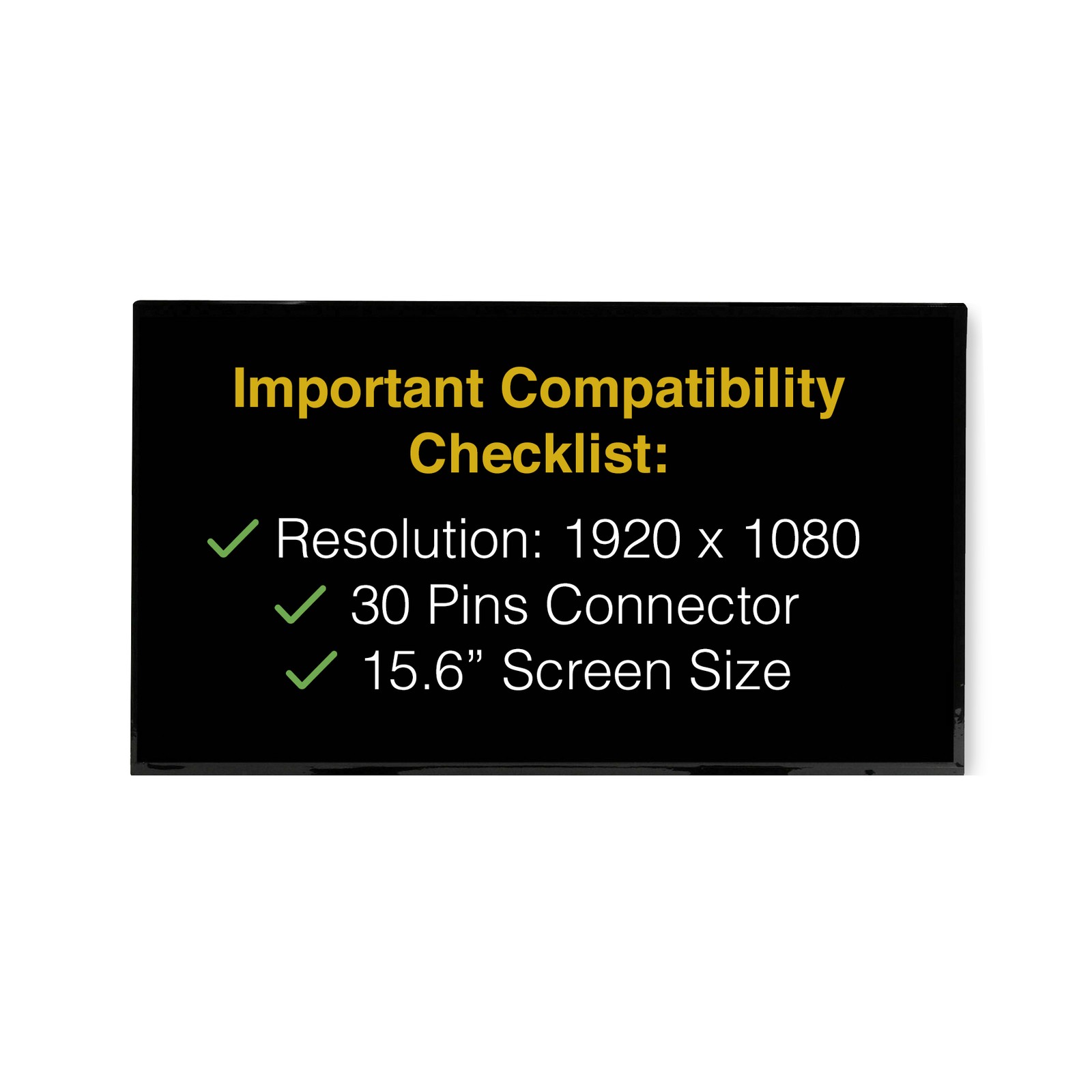 Dell INSPIRON P106F Screen Replacement LCD Display With Tools