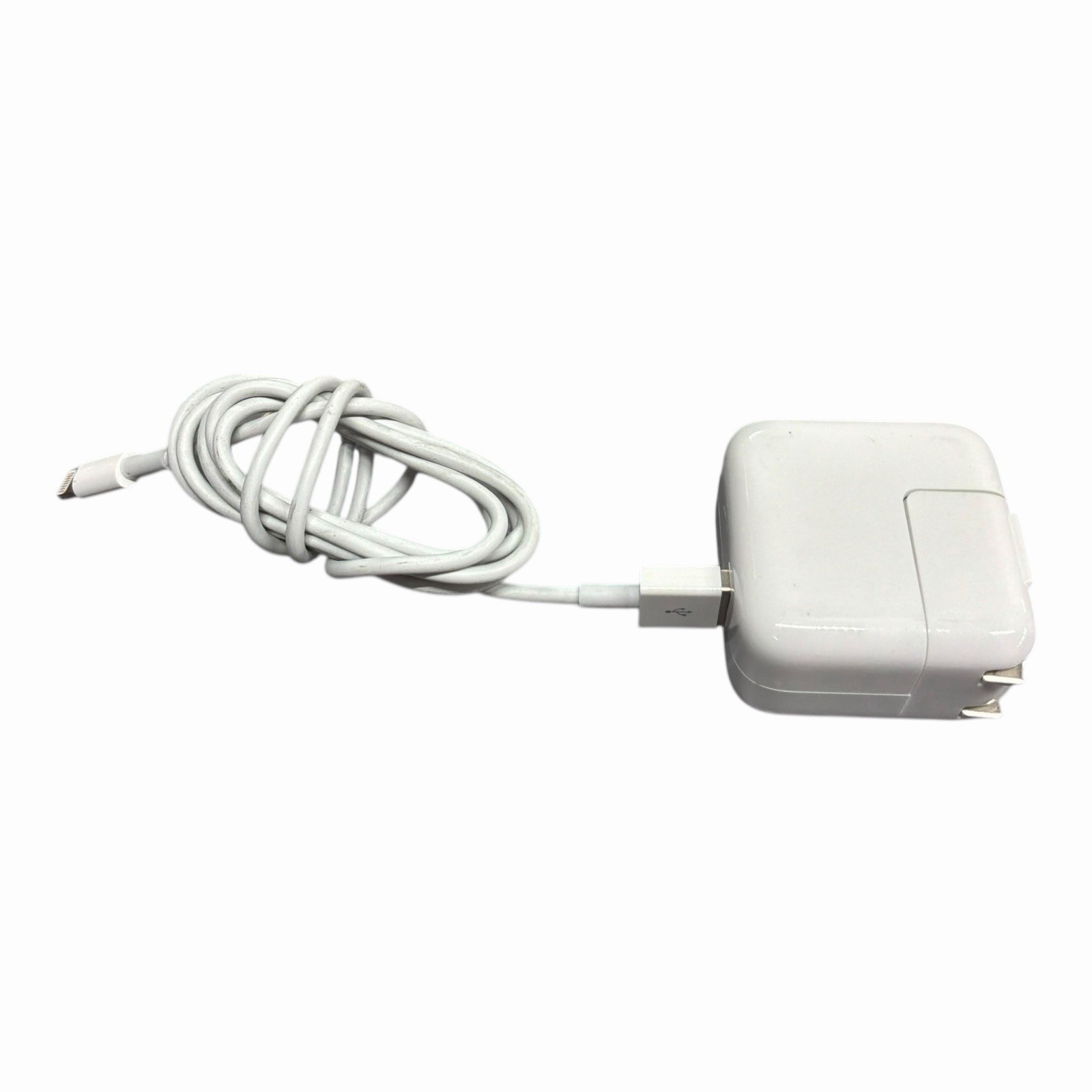 Apple Genuine OEM iPhone A1401 12W Charging Block w/ USB-A to Lightning Cable